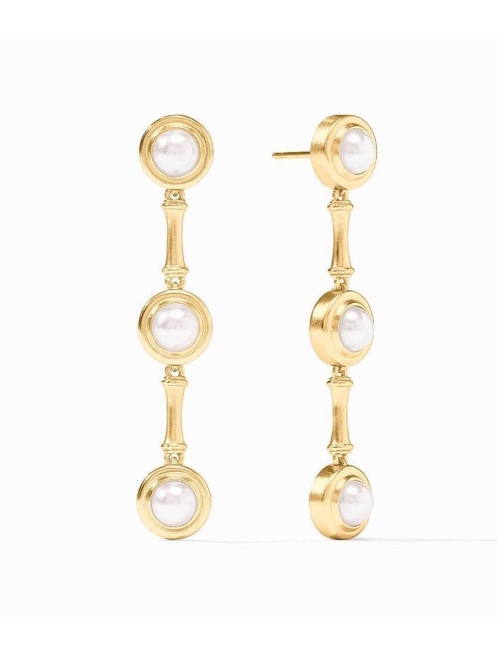 NWOT Julie Vos Bamboo Statement Earring